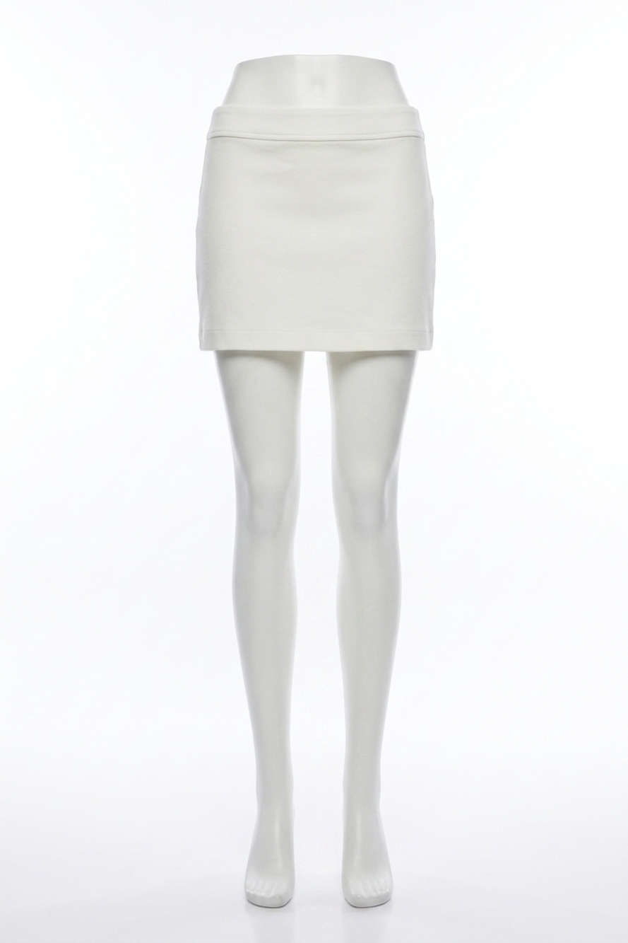 NEW ENZA COSTA crepe city skirt in cream